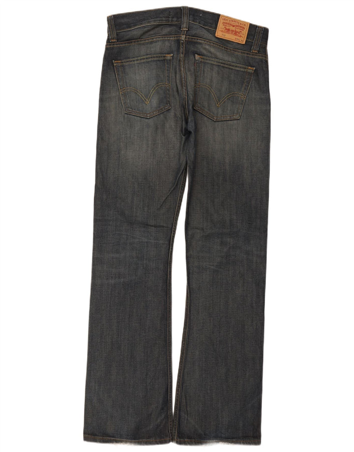 LEVI'S Dame 512 Bootcut Jeans W32 L36 Blå