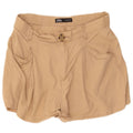Zara Casual Shorts til kvinder store W32 Beige