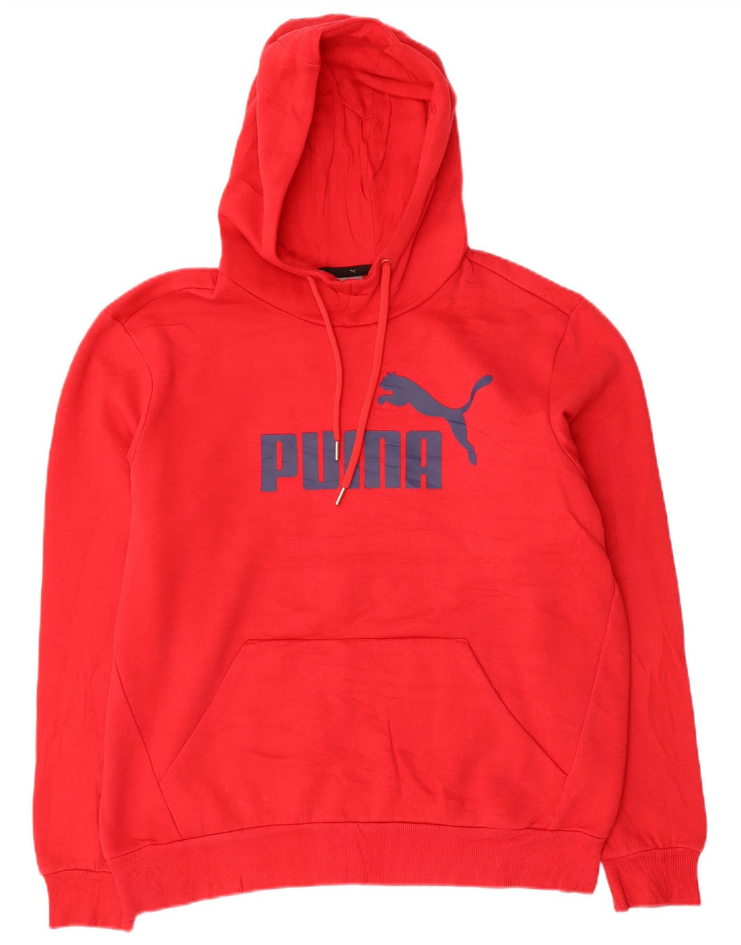 Puma Herre grafisk hættetrøje Jumper Medium Rød Bomuld