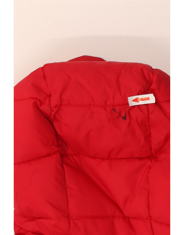 Lyle & Scott drenge polstret hættejakke 12-13 år marineblå farveblok