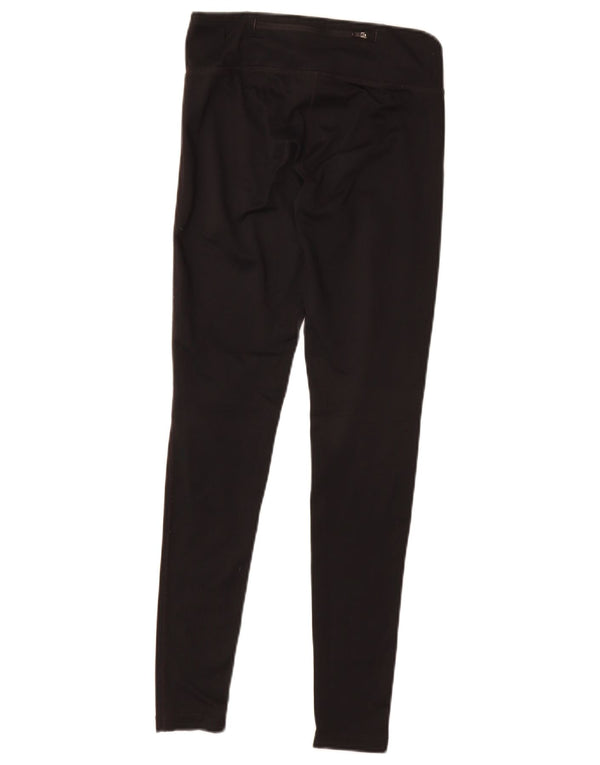 Nike Dame Dri Fit Leggings UK 6 XS Sort Polyester