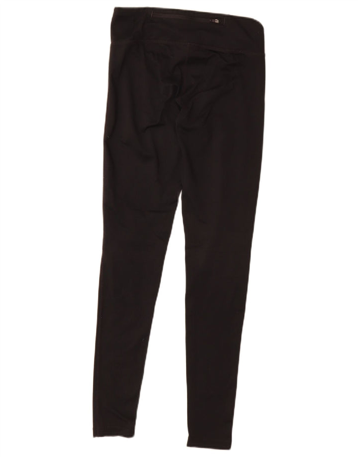 Nike Dame Dri Fit Leggings UK 6 XS Sort Polyester