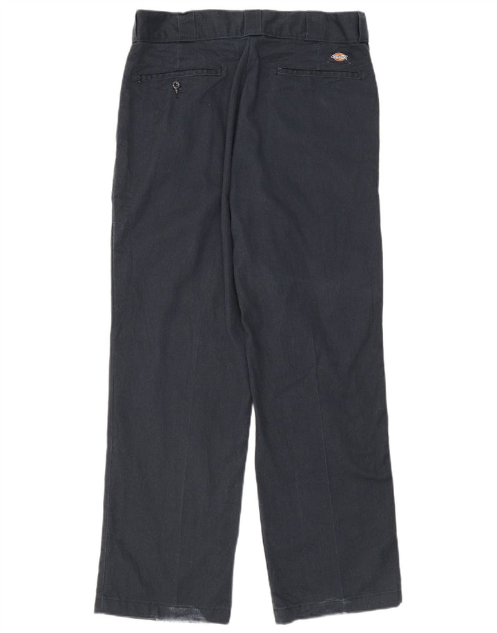 Dickies Straight Chino-bukser til mænd W32 L30 Marineblå