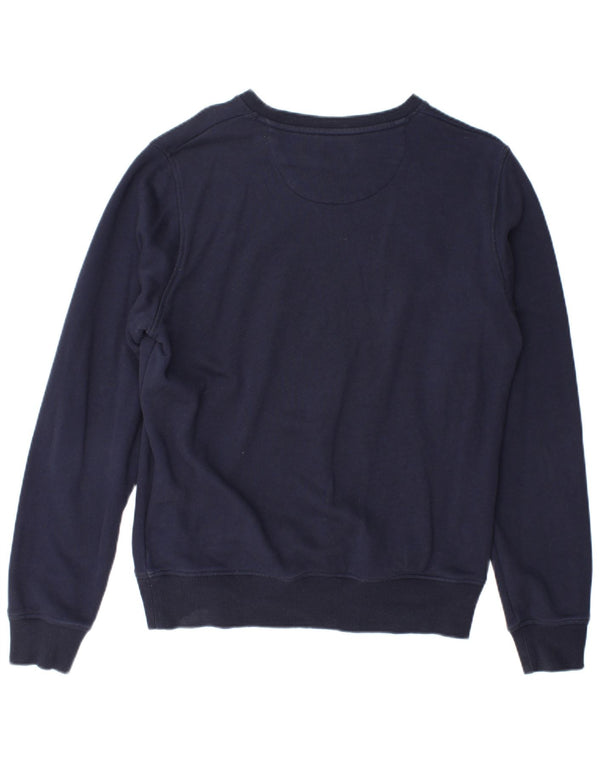 Gant Sweatshirt til mænd, stor marineblå bomuld