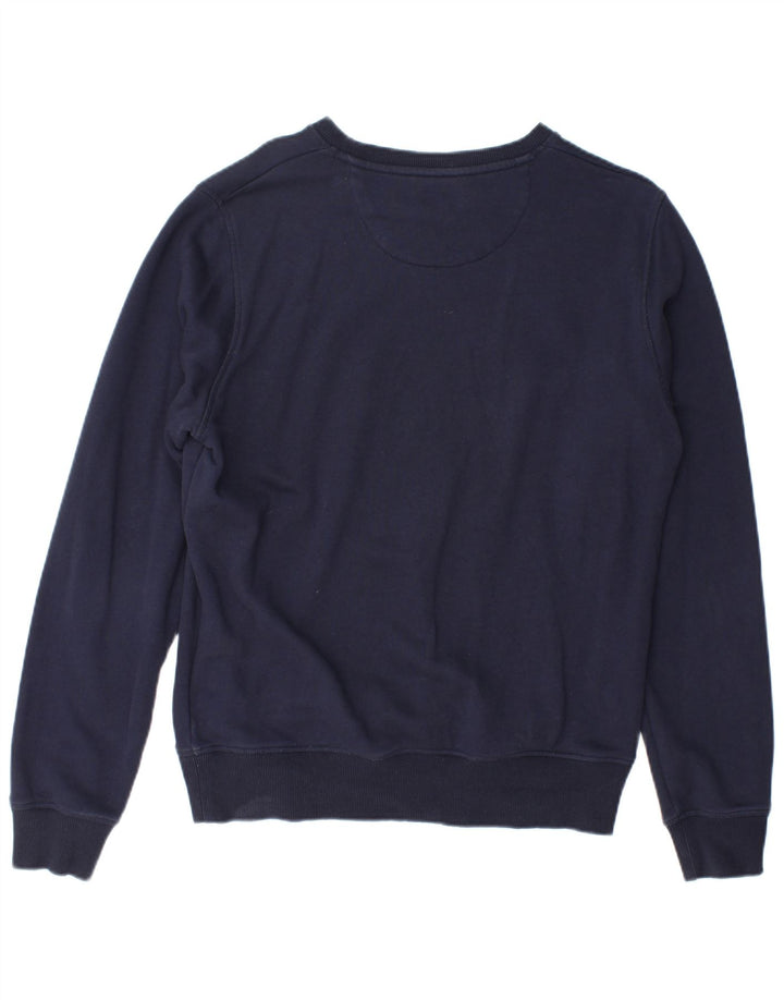 Gant Sweatshirt til mænd, stor marineblå bomuld