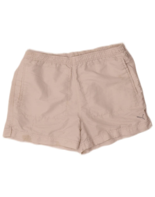 Puma sportsshorts til kvinder UK 12 Medium White Polyester