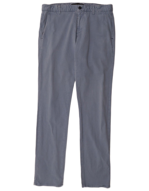 Zara Herre Slim Chino Bukser EU 44 Large W34 L33 Blå