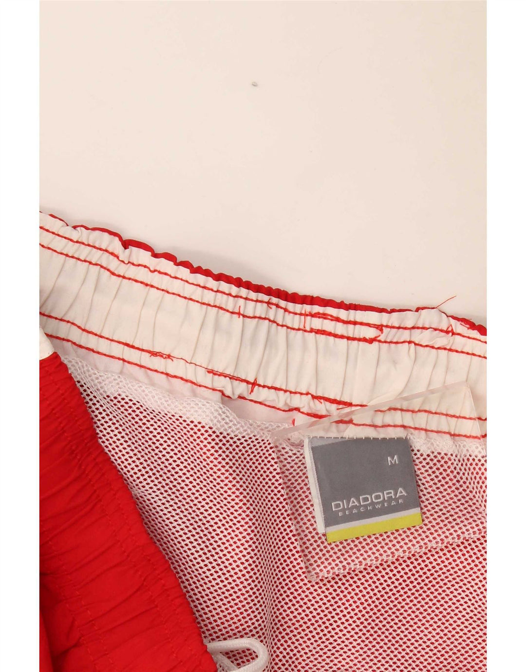 Diadora Badeshorts til mænd Medium rød polyester