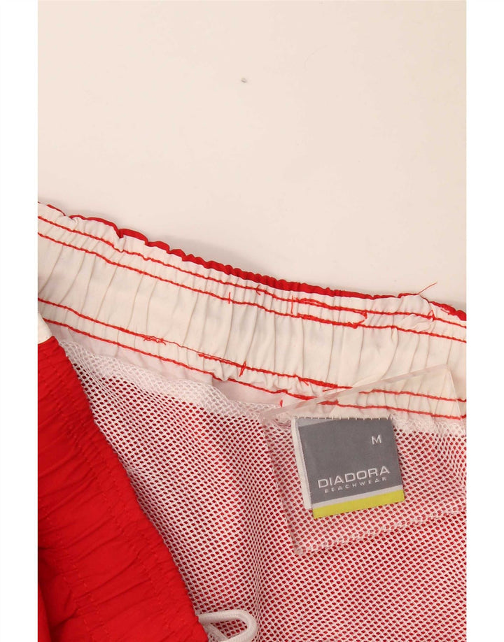 Diadora Badeshorts til mænd Medium rød polyester