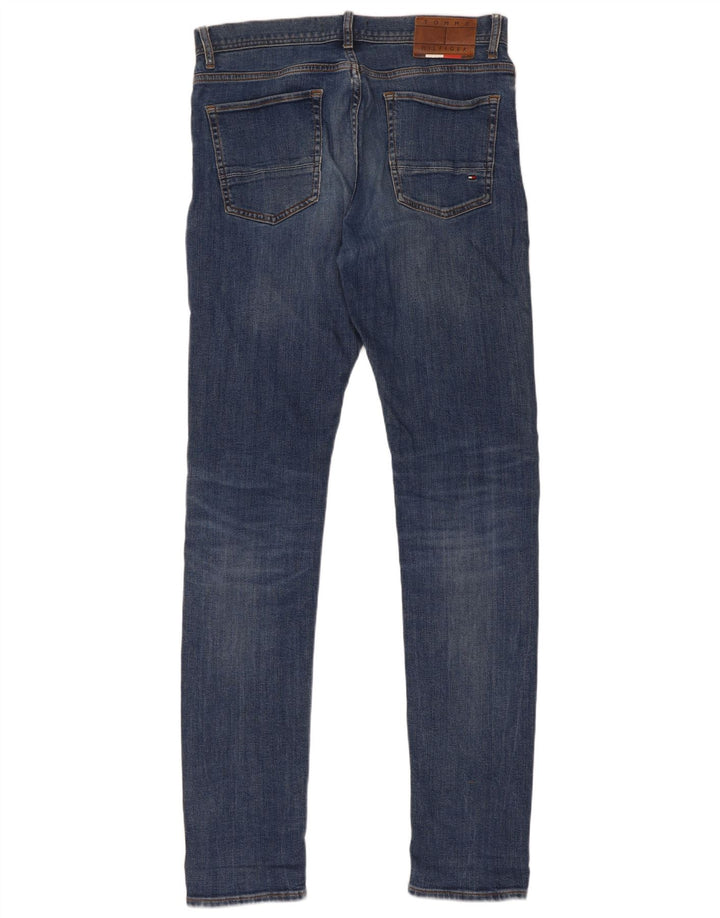 Tommy Hilfiger Herre Bleecker Slim Jeans W32 L36 Blå