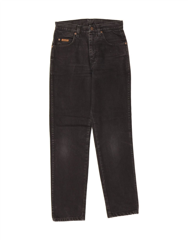 WRANGLER Womens Texas Straight Jeans W27 L30 Grey Cotton Vintage Wrangler and Second-Hand Wrangler from Messina Hembry 