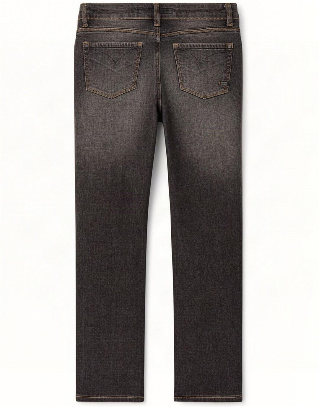 Massimo Dutti Dame Straight Jeans W30 L30 Grå Bomuld