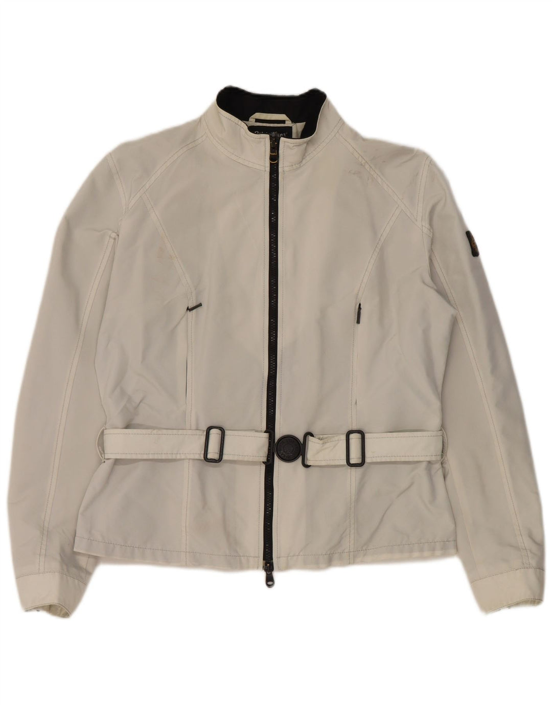 Refrigiwear Womens Rain Jacket UK 14 Large White Polyamide