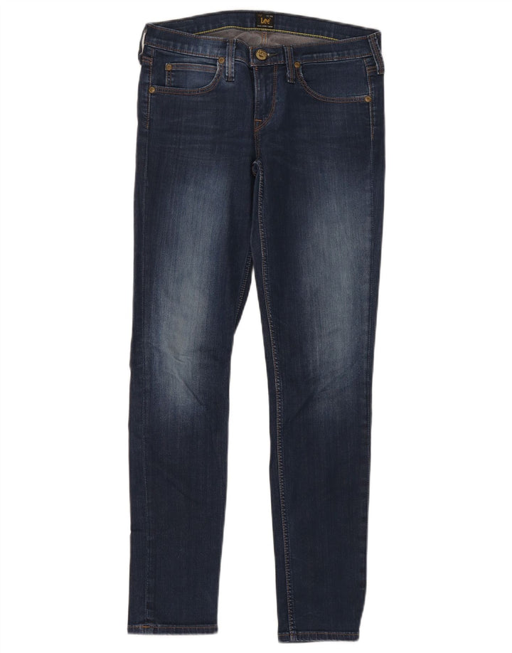 LEE Dame Lynn Skinny Jeans W27 L31 Blå Bomuld