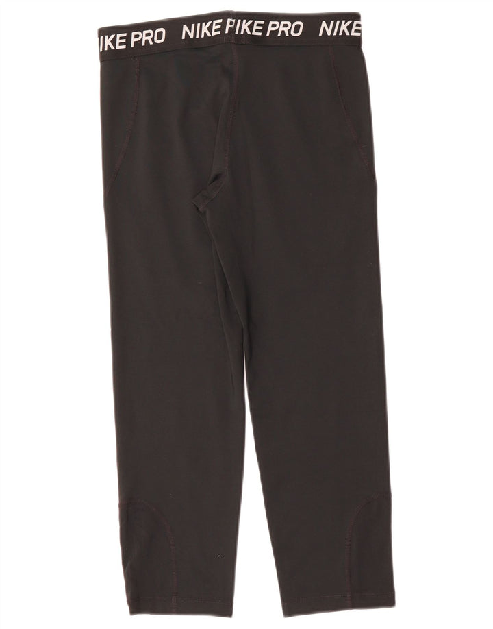 NIKE Piger Dri Fit Grafiske Leggings 13-14 år XL Sort