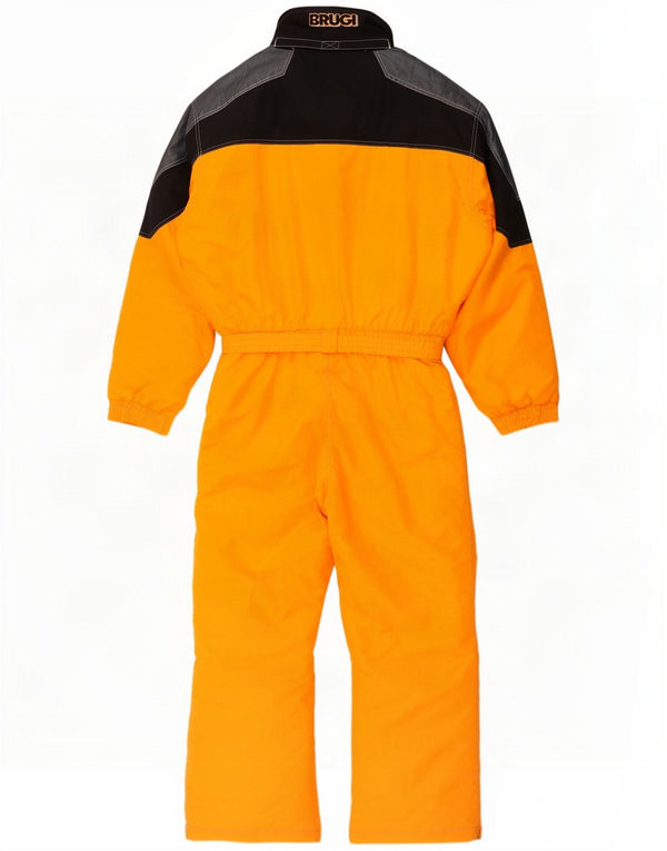 Brugi Herre Ski Jumpsuit IT 54 2XL Orange Colourblock Nylon