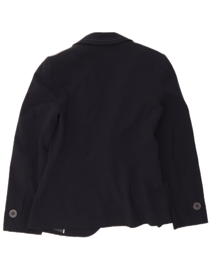 Marks & Spencer Dame 1-knaps blazerjakke UK 12 Medium Navy Blue