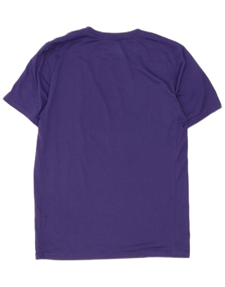 Nike Herre Dri Fit Grafisk T-Shirt Top Lille Lilla