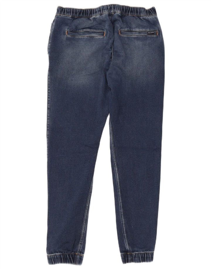 Hollister Herre joggers Jegging Jeans Små W29 L28 Blå Bomuld