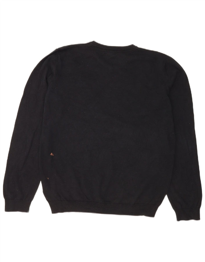 Marks & Spencer Boys V-hals sweater 15-16 år Sort bomuld