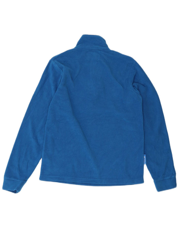 Mountain Warehouse Boys Zip Neck Fleece Jumper 12-13 år Blue Sports
