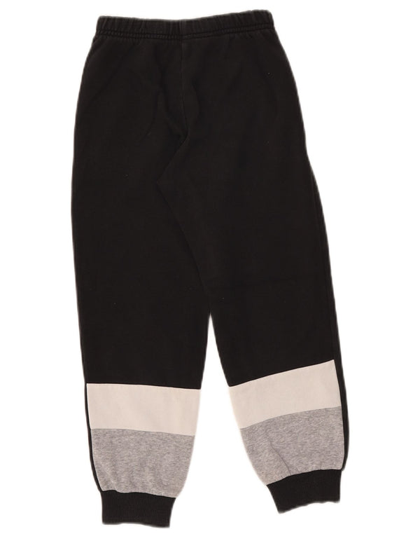 Adidas Drenge Træningsdragt Bukser Joggers 6-7 år Sort Colourblock Bomuld