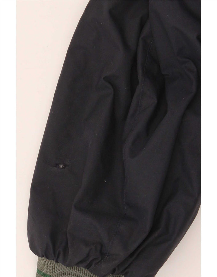 North Sails Herre Bomber Jacket UK 38 Medium Navy Blue Stribet Polyamid