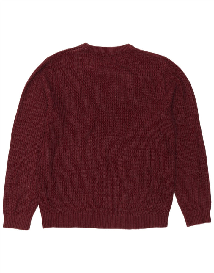 Jack & Jones Herre trøjetrøje med rund hals Medium Burgund akryl