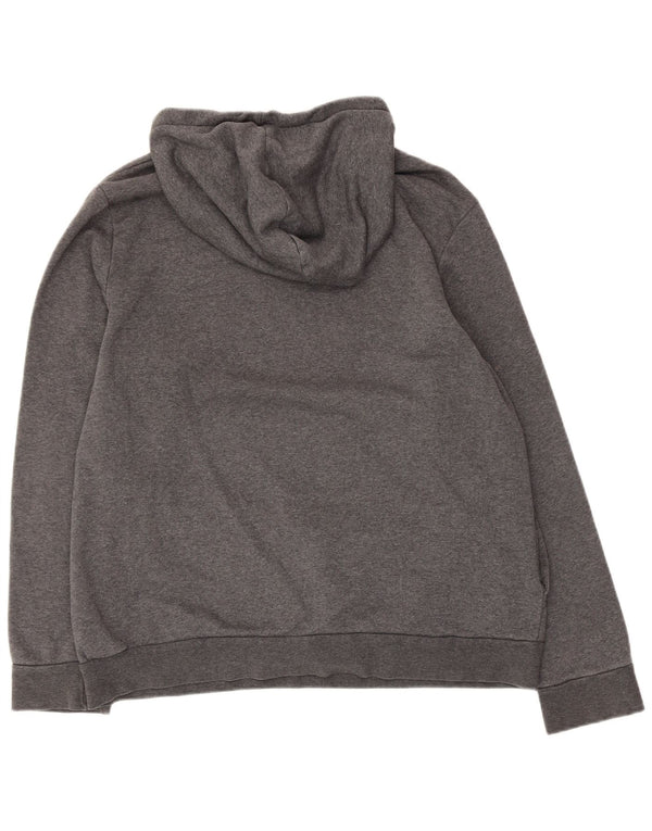 Adidas Graphic Hoodie Jumper UK 20/22 XL Grå Bomuld