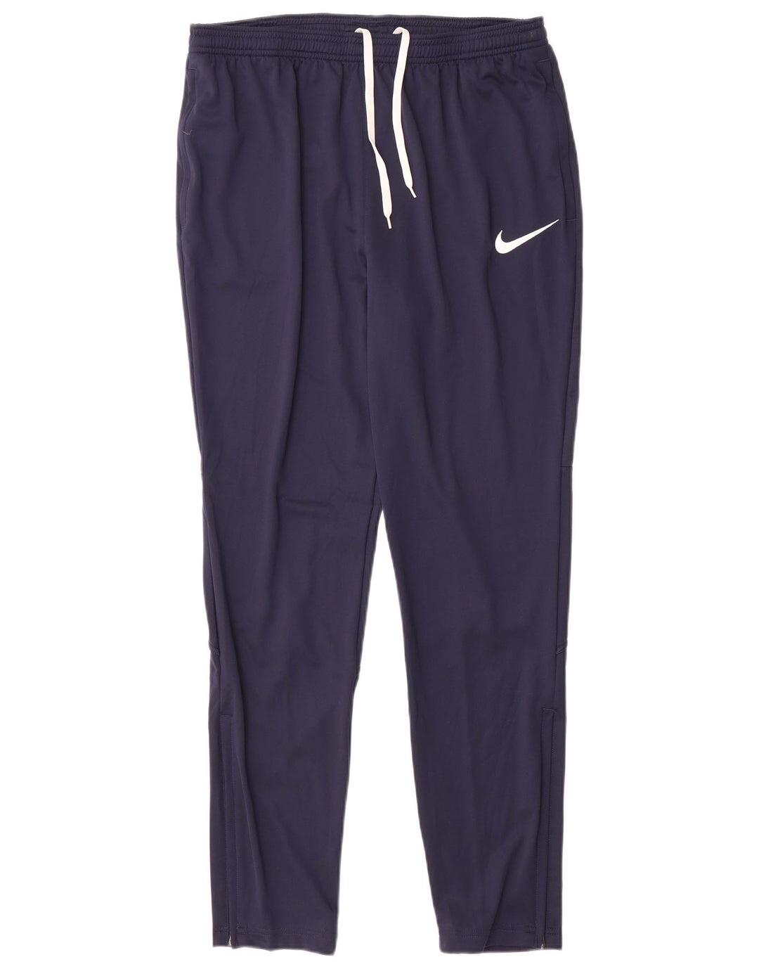 Nike Herre Dri Fit træningsdragt Bukser Large Navy Blue Polyester