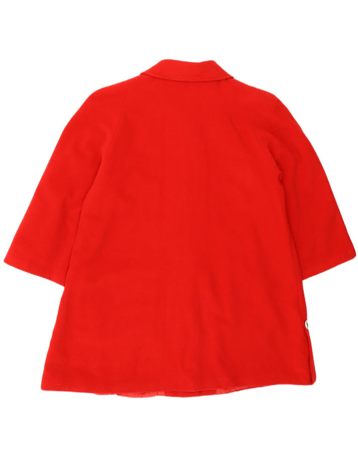 Vintage overfrakke til kvinder UK 16 Large Red
