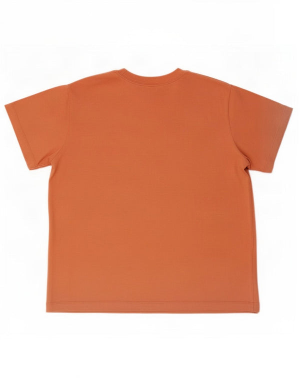 Nike Herre Loose Fit T-shirt Top Medium Orange Bomuld