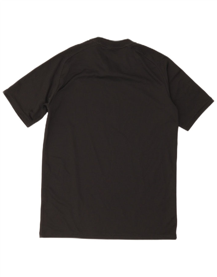 Adidas Herre All Blacks Regular Fit Grafisk T-Shirt Top Lille Sort