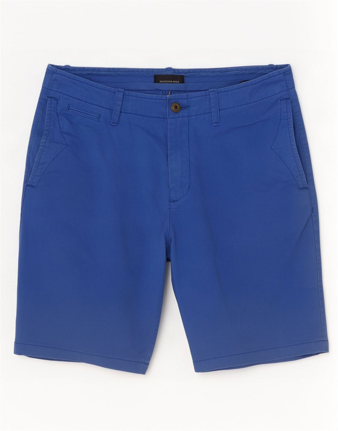 Scotch & Soda Chino Shorts til mænd W30 Medium Blue Bomuld