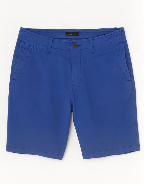 Scotch & Soda Chino Shorts til mænd W30 Medium Blue Bomuld