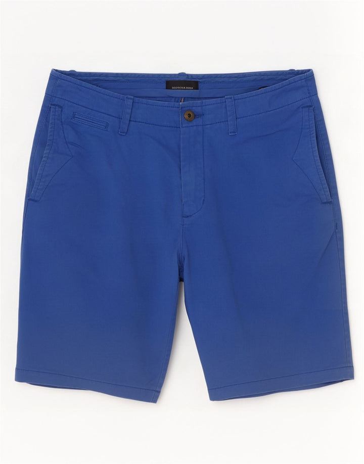 Scotch & Soda Chino Shorts til mænd W30 Medium Blue Bomuld