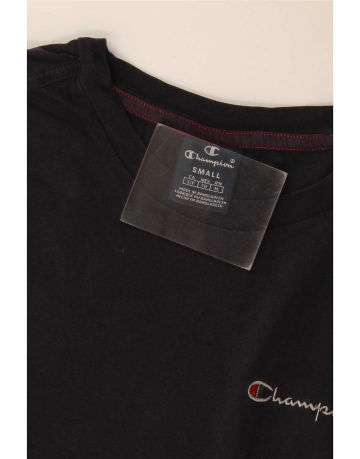 Champion Herre T-Shirt Top Lille Sort
