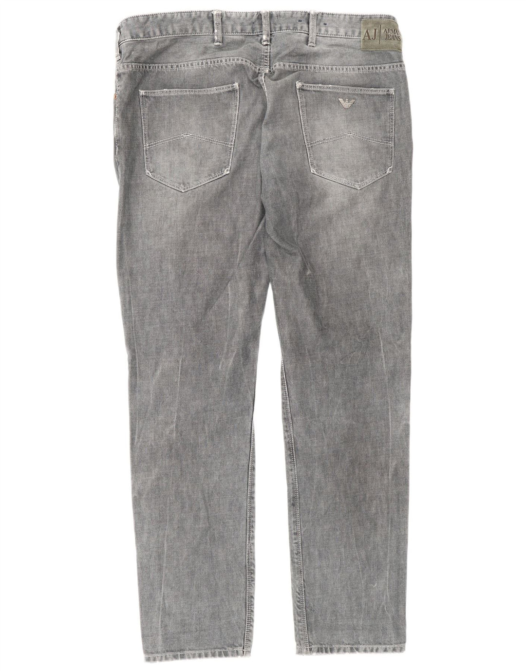 Armani Herre Slim Jeans W36 L32 Grå Bomuld
