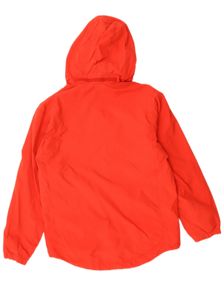 CALVIN KLEIN JEANS Mens Hooded Rain Jacket UK 36 Small Red Polyamide