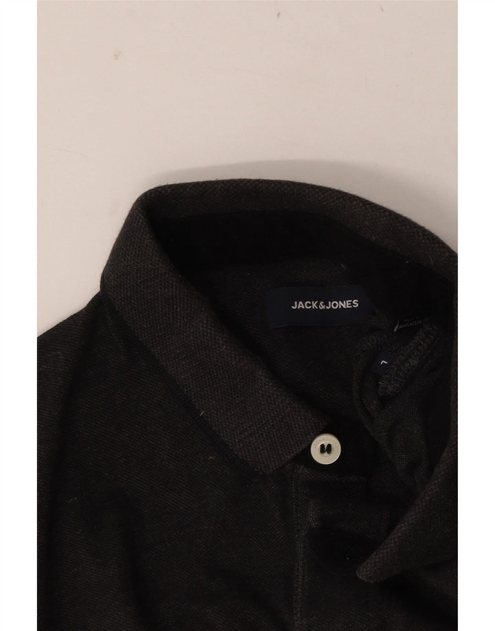 Jack & Jones herre poloshirt, stor grå