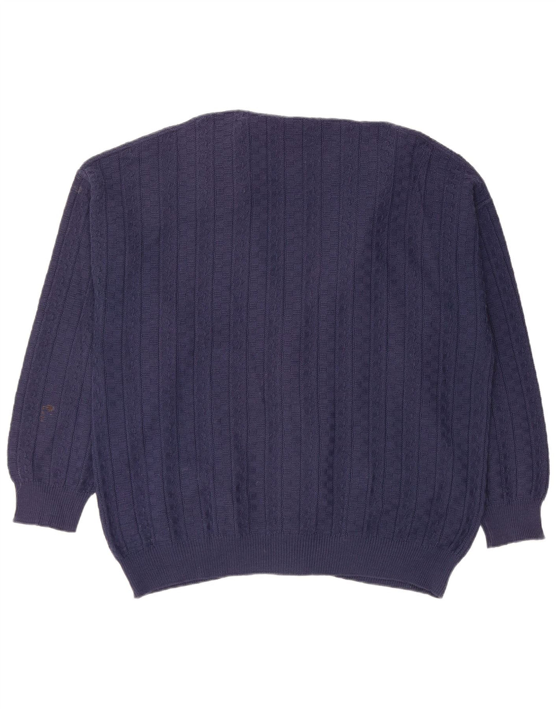 IL GRANCHIO Herre cardigan sweater XL Marineblå