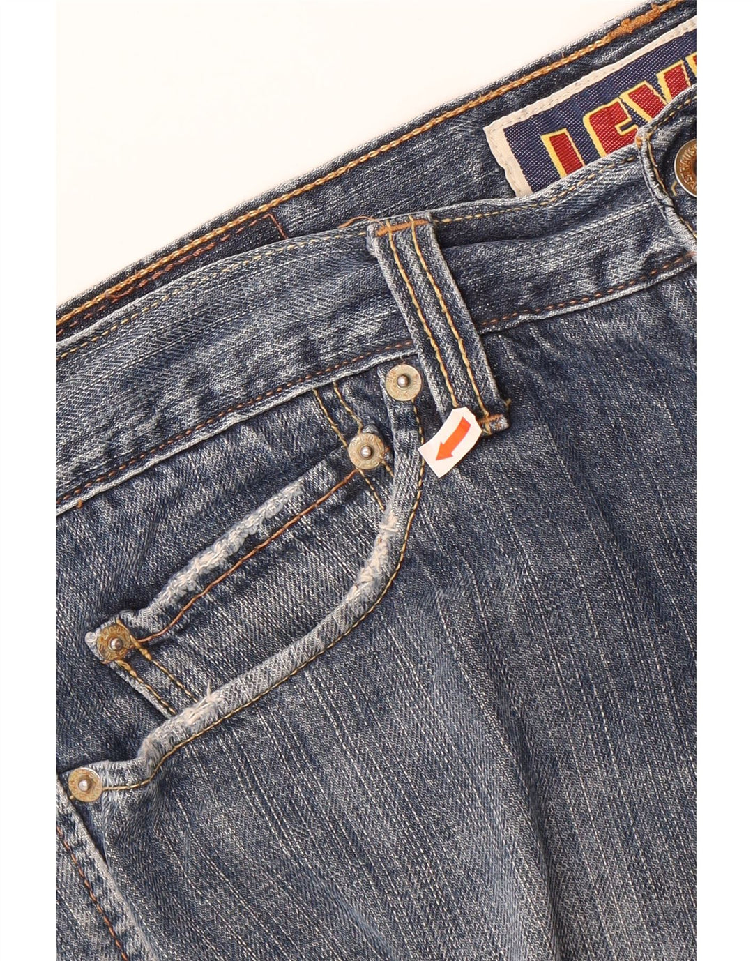 LEVI'S Mens 511 Skinny Jeans W33 L30 Blue Cotton