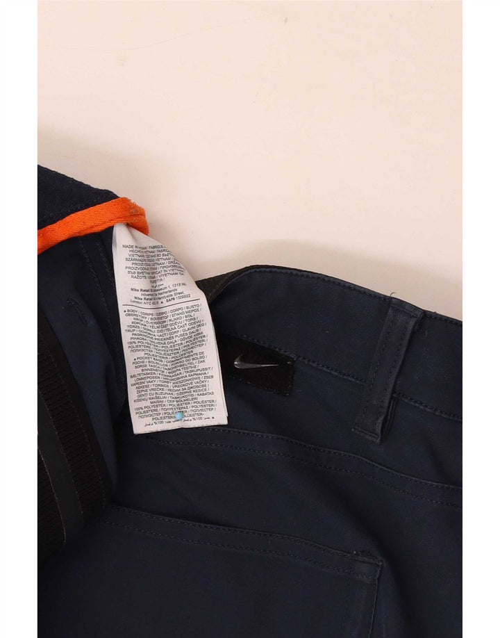 Nike Straight Casual Bukser til mænd W36 L27 Marineblå polyester
