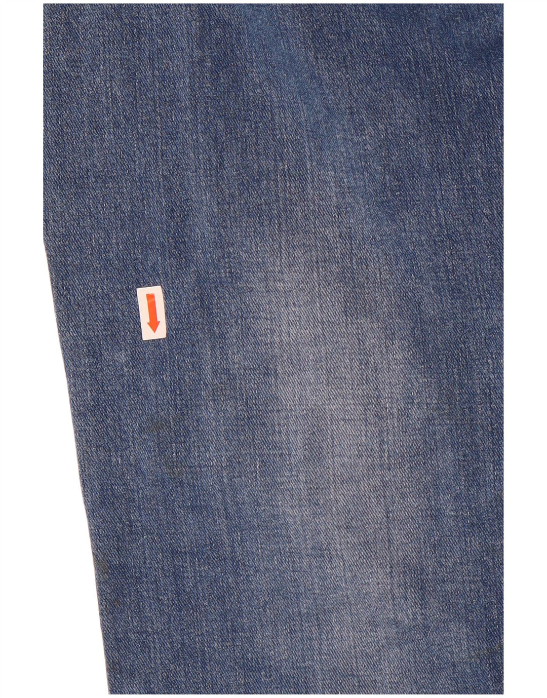 Fat Face Dame Distressed Straight Jeans W30 L28 Blå Bomuld