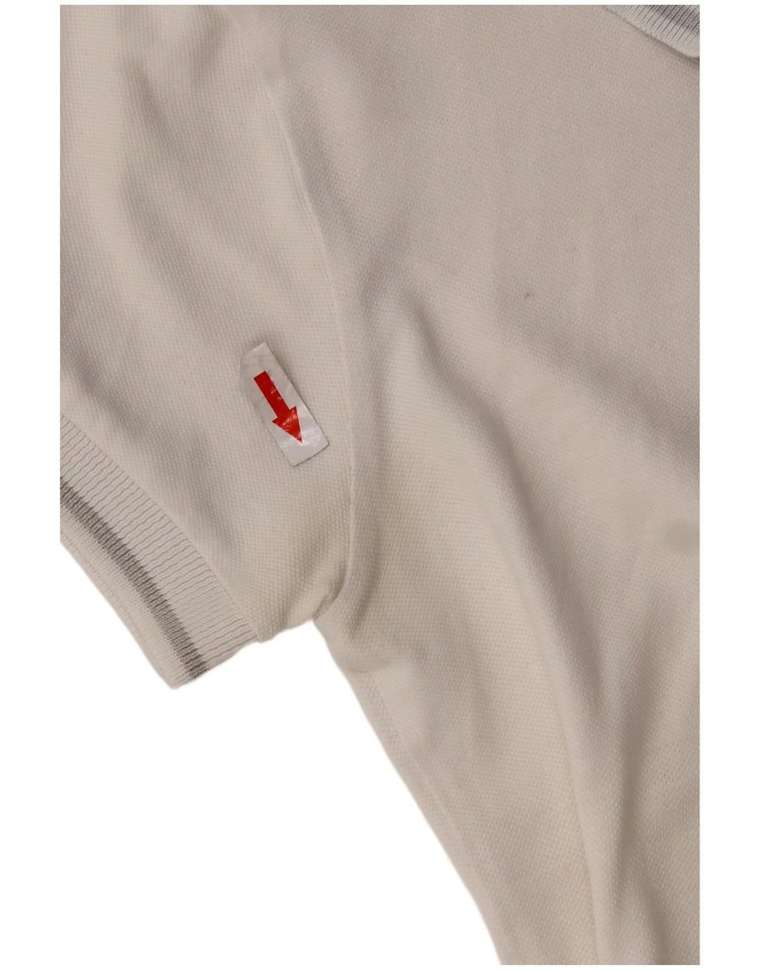 NORTH SAILS Dame New Zealand Grafisk Polo Shirt UK 6 XS Hvid