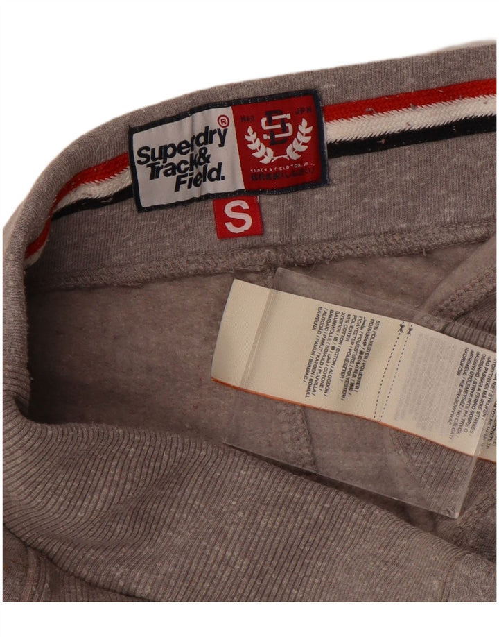 SUPERDRY Herre grafisk træningsdragt Bukser Joggers Små grå polyester