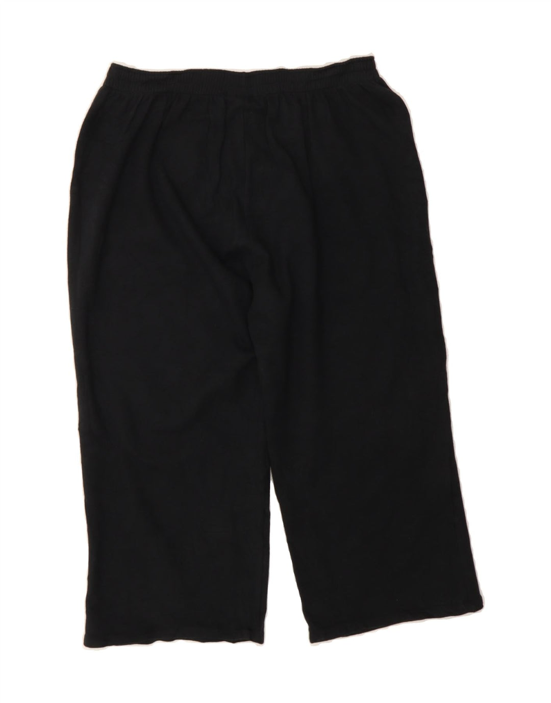 CHAMPION Womens Capri Tracksuit Trousers UK 14 Medium Black Vintage Champion and Second-Hand Champion from Messina Hembry 