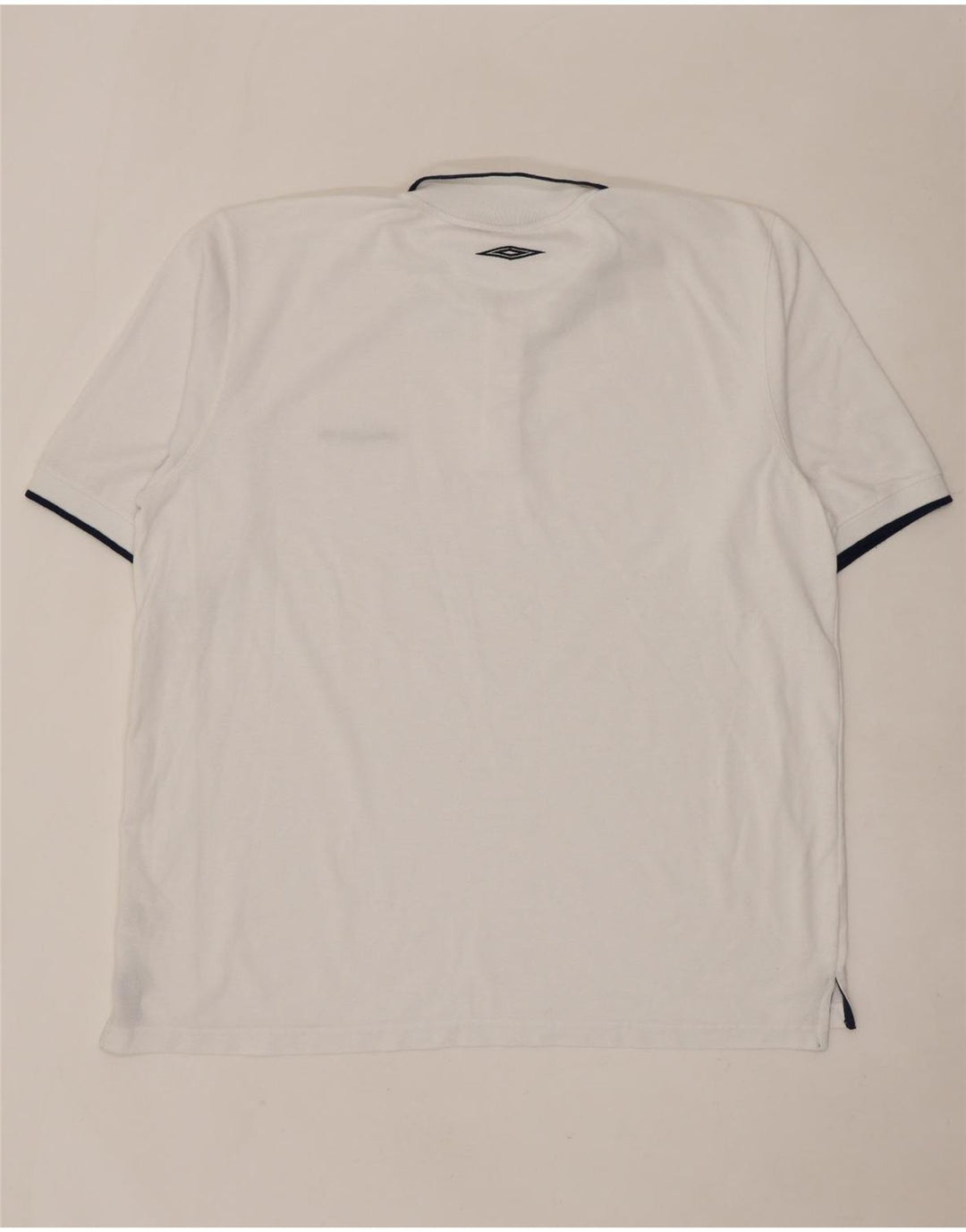 Umbro Herre Polo Shirt XL Hvid Polyester