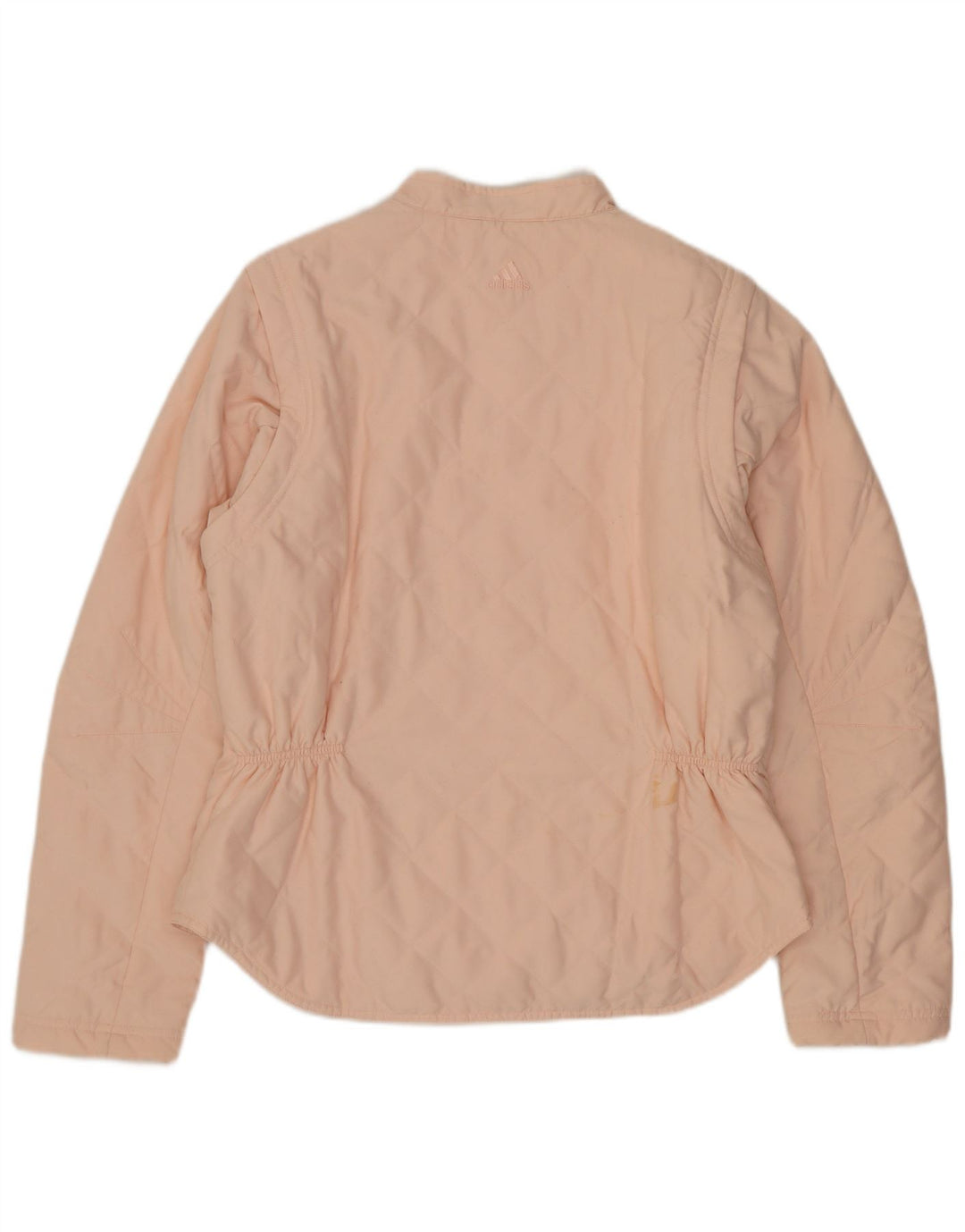 Adidas Quiltet jakke til kvinder UK 14 Medium Pink Polyester