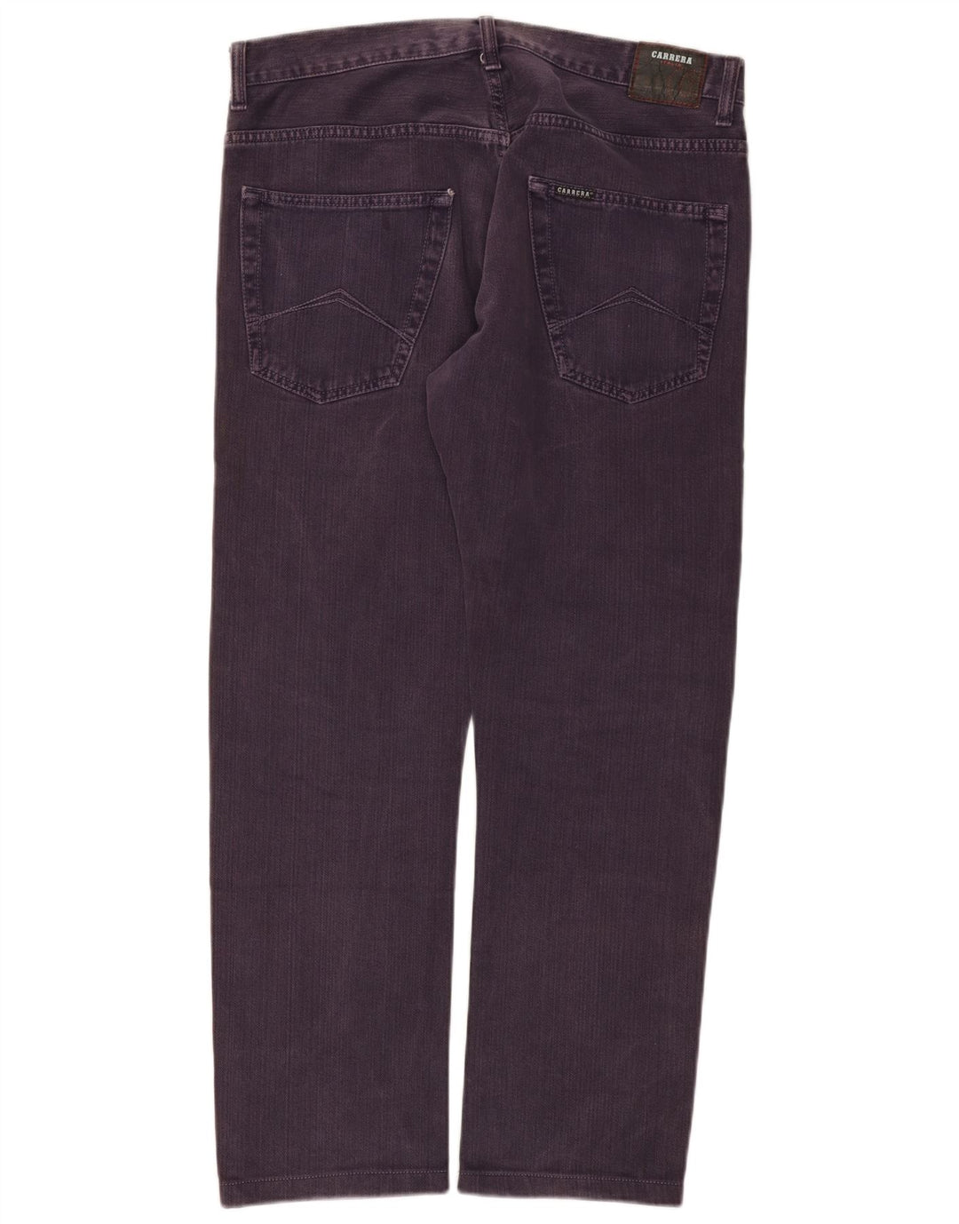 Carrera Straight Jeans til mænd W36 L29 Lilla bomuld